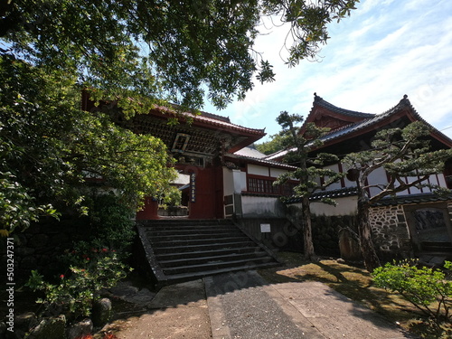 崇福寺の境内、長崎
