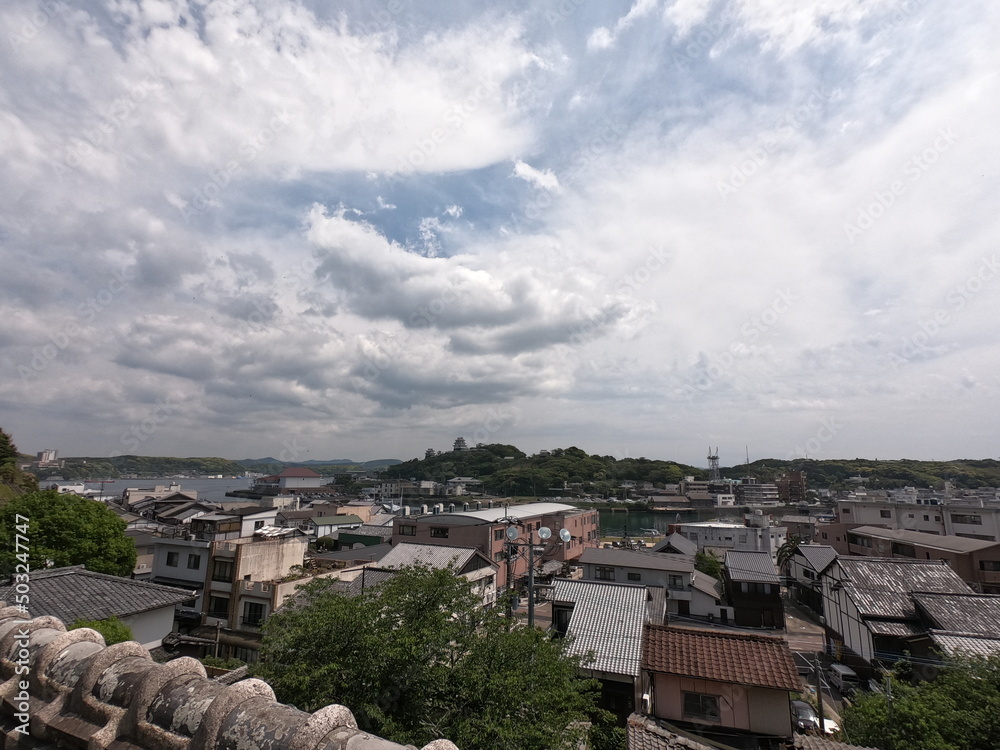 Obraz premium 平戸の街、長崎
