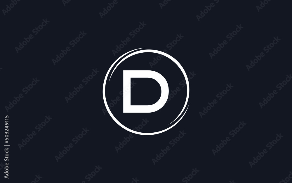Simple unique letter logo with circle design vector. The letter and alphabets vector designing Simple unique letter logo with circle design vector. The letter and alphabets vector designing