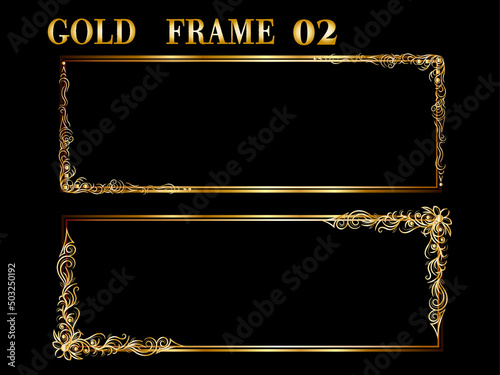 GOLD FRAME 