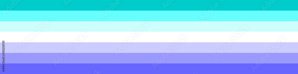Homosexual Pride Flag in blue pastel colors. Symbol of LGBT Gay community. Vector flag sexual identity. Bright background