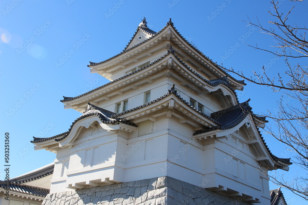 中世の日本の城を再現(関宿城博物館)
中世の日本の城を再現(関宿城博物館)