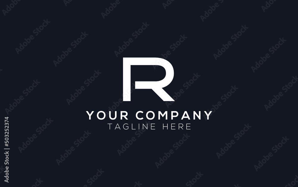 Simple and unique letter logo design vector. The letter and alphabets vector designing