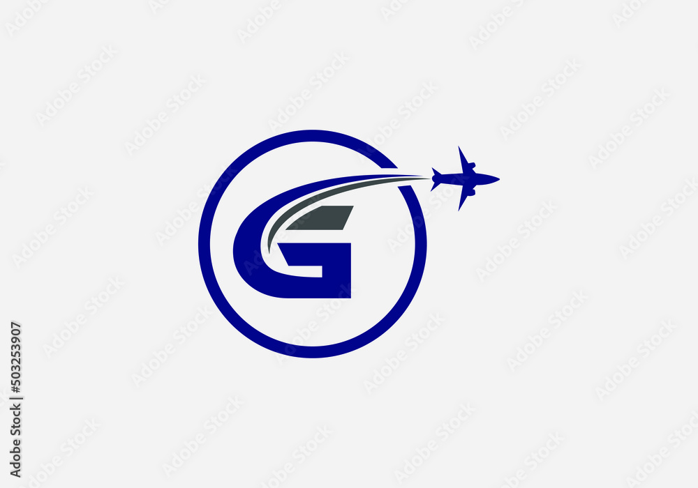 Aviation and airlines company logo design, Tour and travel agency symbol design vector Aviation and airlines company logo design, Tour and travel agency symbol design vector
