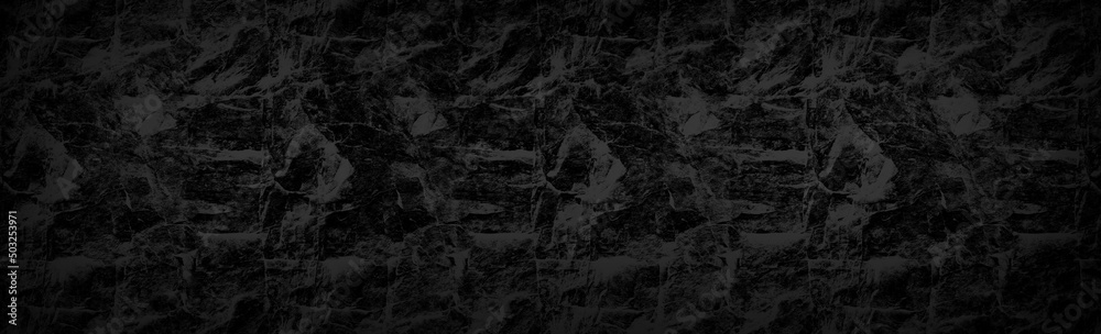 Fototapeta premium Abstract Black color background Cement surface concrete ,texture background images banner