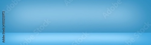 Banner Blue background for display your products ,illustration wallpaper