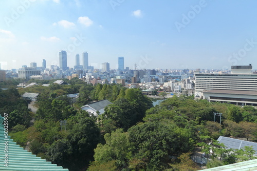 名古屋城 大天守から南西方面への眺め 愛知県 名古屋市