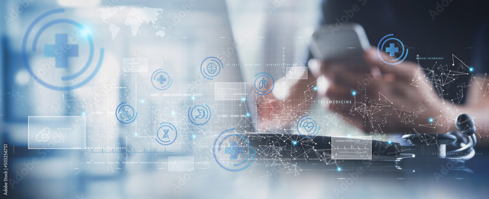 Telemedicine, Medical technology, Digital healthcare, global health ...