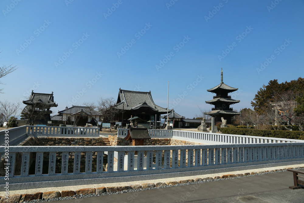 Fototapeta premium 余慶寺の風景②