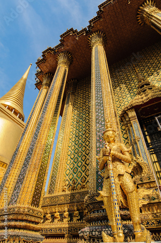 Photography View of the Grand Palace in Bangkok
