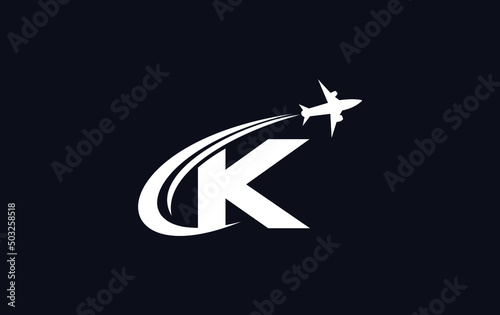 Aviation and airlines company logo design, Tour and travel agency symbol design vector