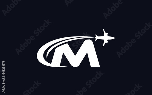 Aviation and airlines company logo design, Tour and travel agency symbol design vector
