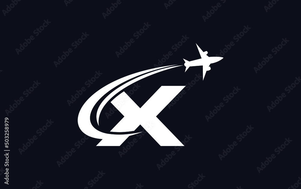 Aviation and airlines company logo design, Tour and travel agency symbol design vector