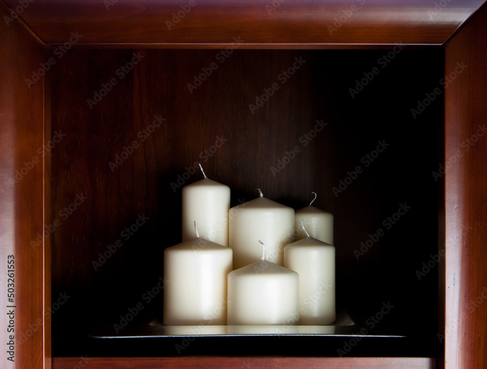 candles on a table candles on a table