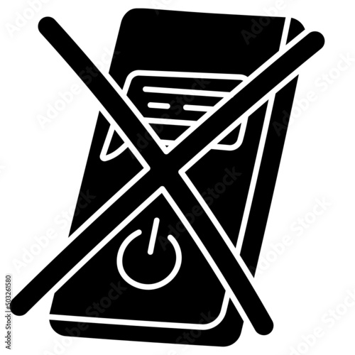 digital solid icon