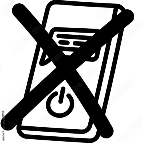 digital solid line icon