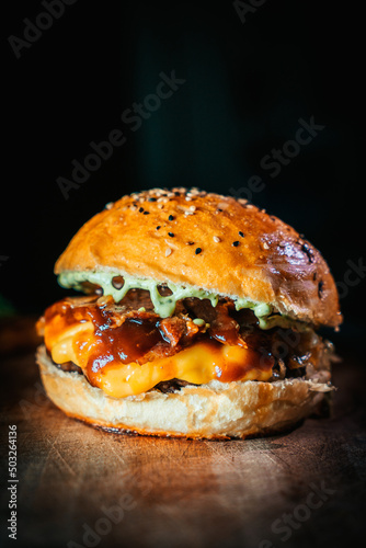 hamburguesa photo