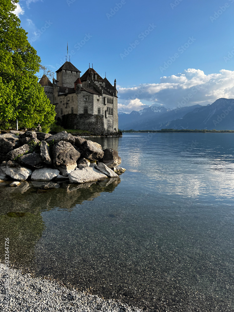 castle on the lake