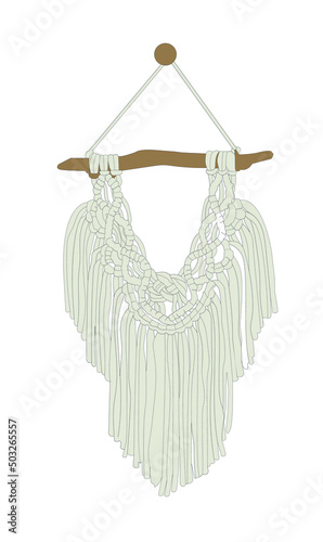 Interior decor vector illustration