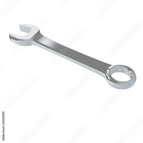 wrench isolated on white background