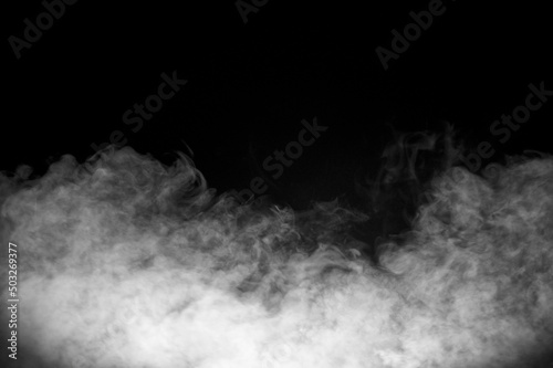 blurred smoke on black background realistic smoke on floor for overlay different projects design background for promo, trailer, titles, text, opener backdrop