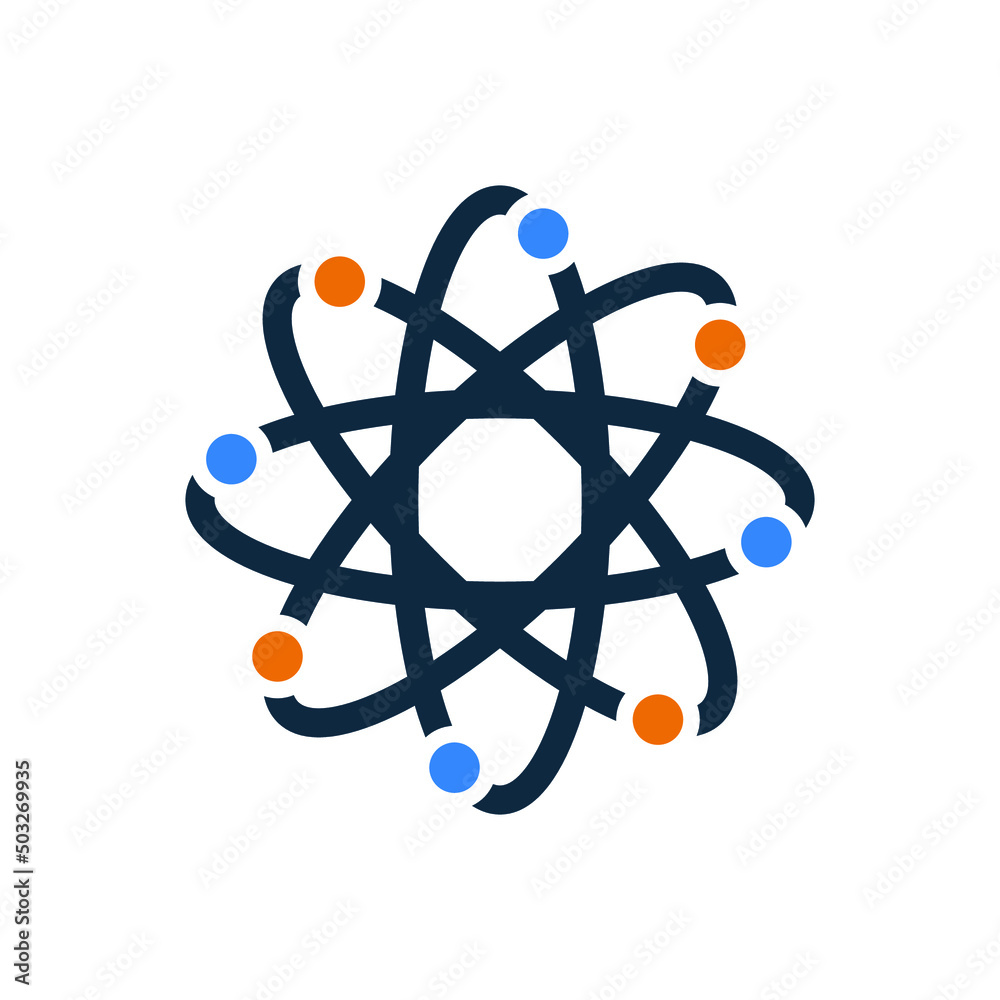 Atom, science, experiment icon. Simple editable vector graphics. Atom, science, experiment icon. Simple editable vector graphics.