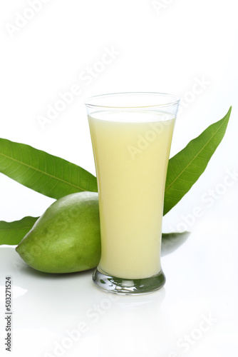 Kairi Panha OR aam Panna OR Raw Mango Drink is a traditional and most popular Indian summer beverage served in a glass