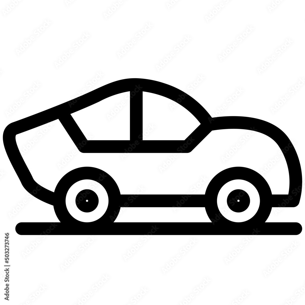Naklejka premium car icon