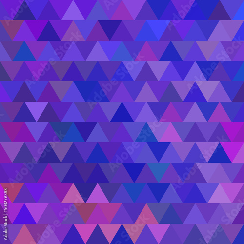 abstract vector geometric triangle background - purple and violet