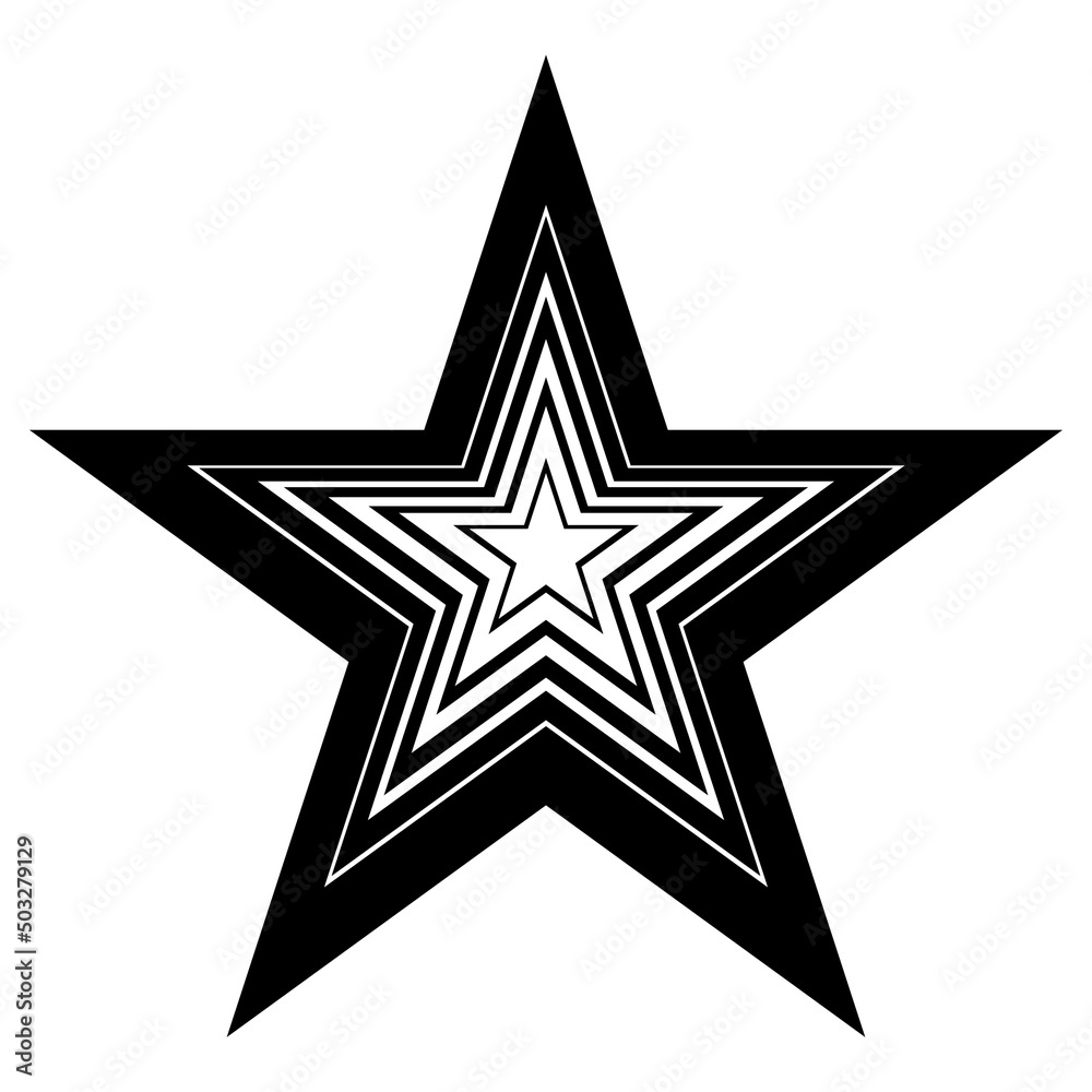 Star vector icon illustration eps - Vector Star vector icon illustration eps - Vector