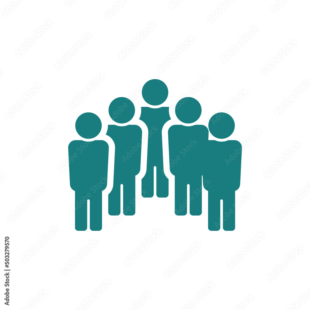 simple man icon on white background simple man icon on white background