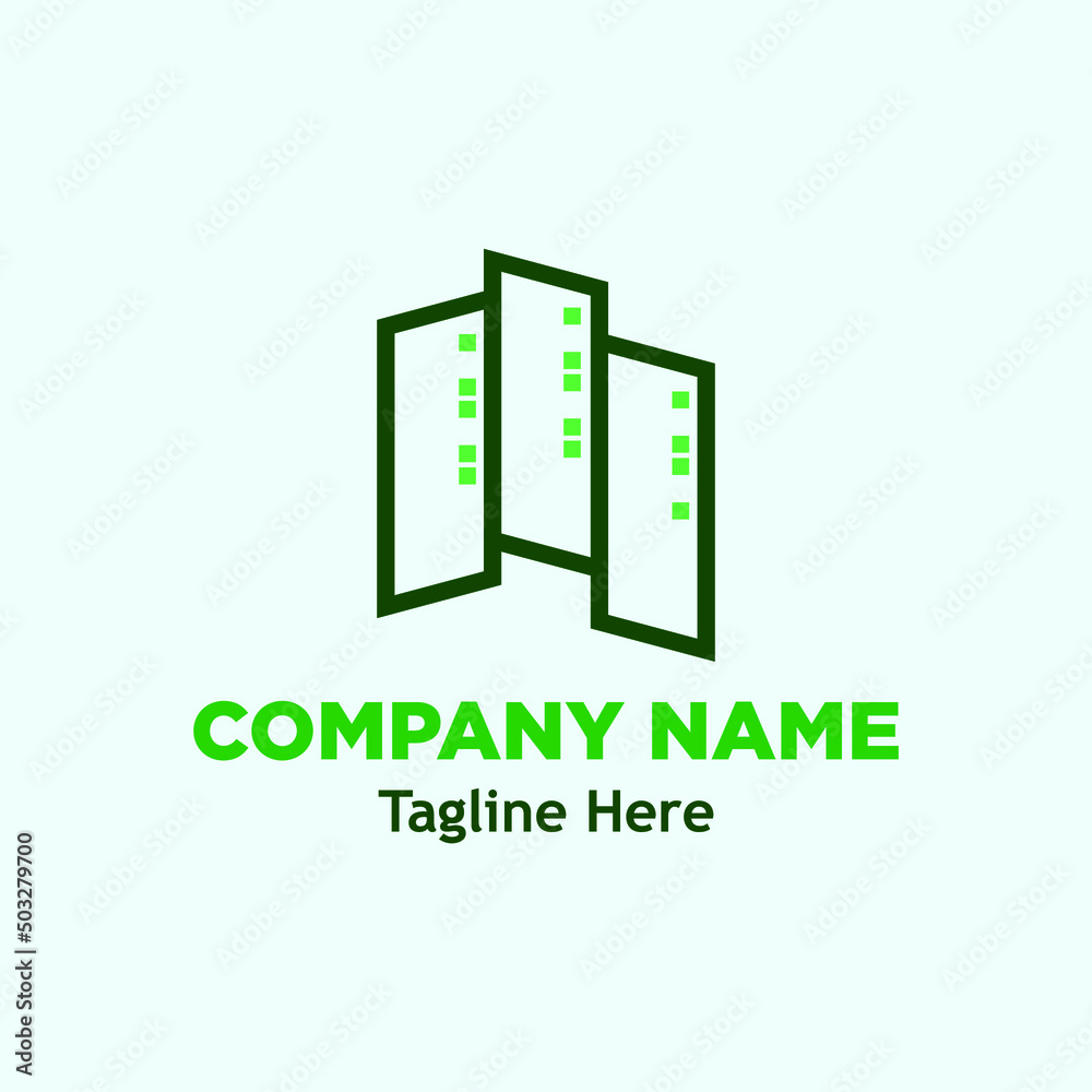 city building logo simple icon design illustration city building logo simple icon design illustration