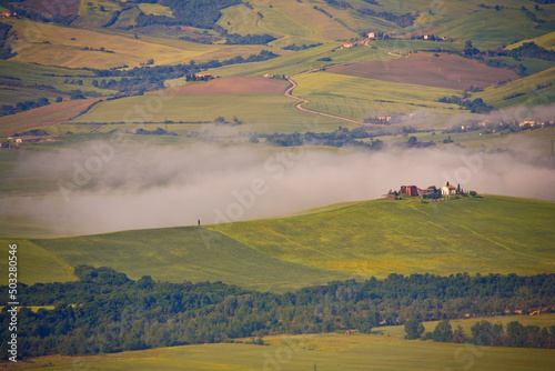 Val d'Orcia, panorami collinari photo