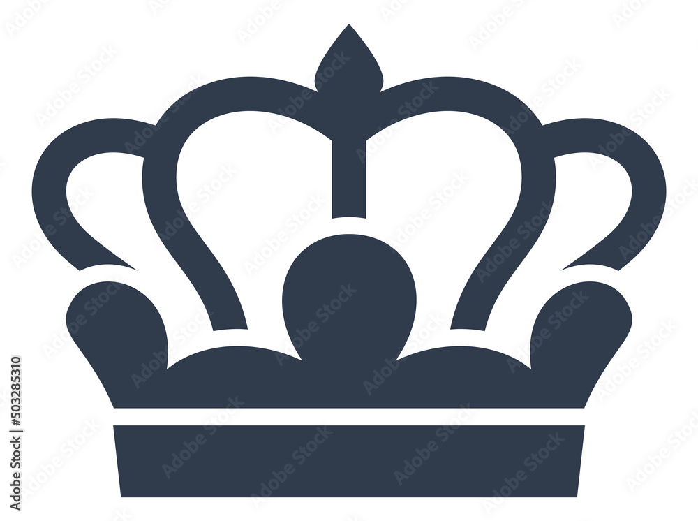 Luxury ornamental crown. Retro monarch jewelry logo Luxury ornamental crown. Retro monarch jewelry logo