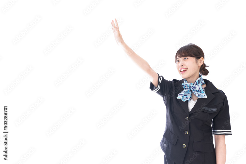 flight attendant seeing someone off flight attendant seeing someone off