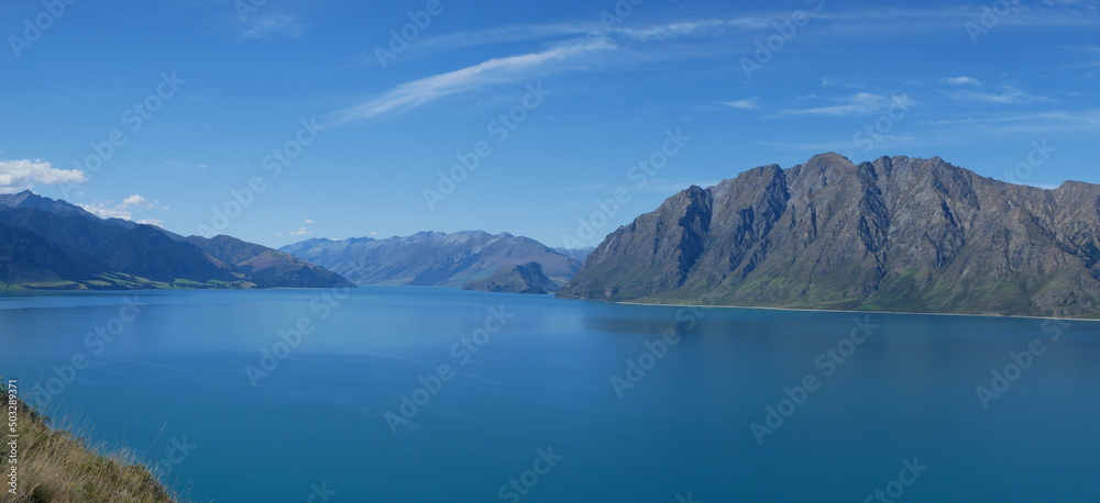 traumhafte Bergseen Landschaft