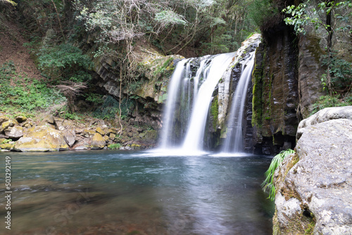 waterfall in the woods