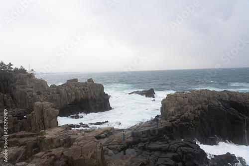 cliffs of moher at the coast