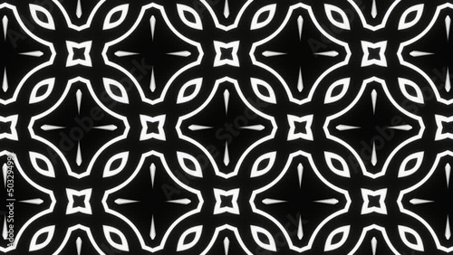 VJ Loop Black white looped abstract pattern for LED screens