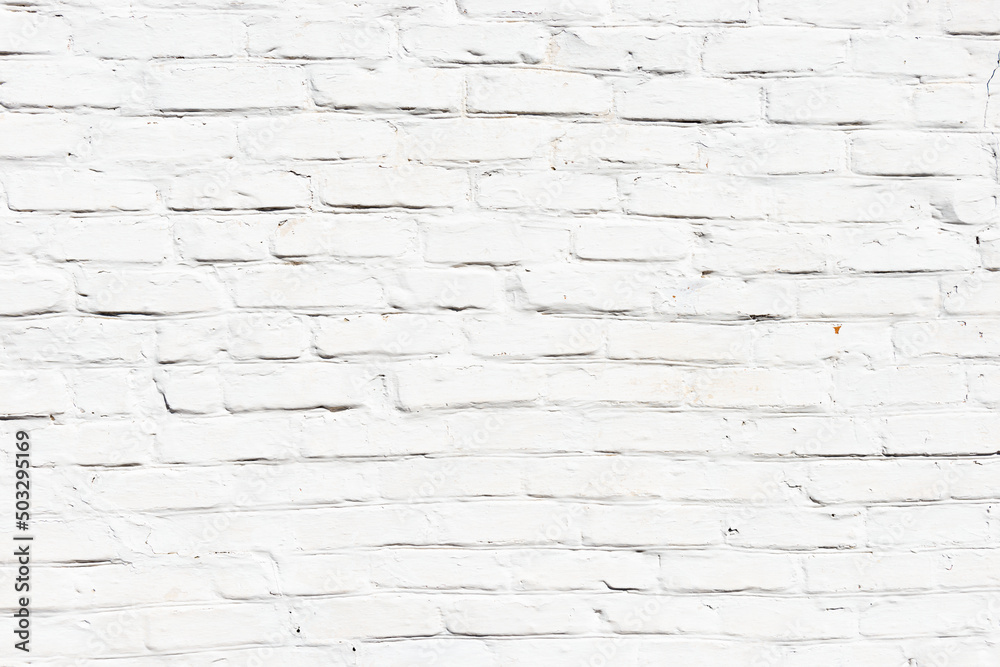 White brick cement wall texture for background Stock Photo | Adobe Stock