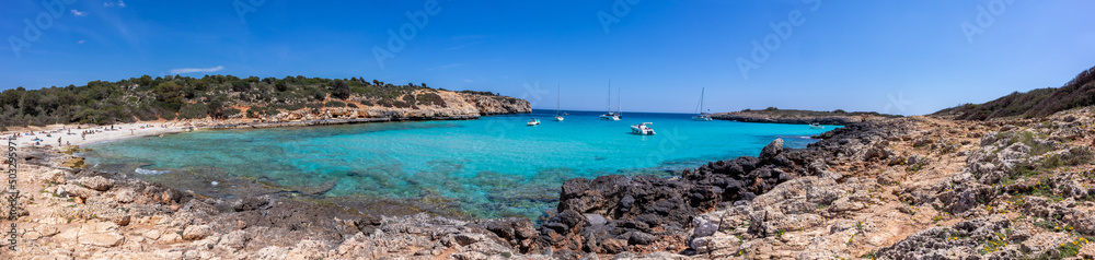 Mallorca | Majorca | Cala Varques – abgelegenes Strandparadies bei Porto Cristo | Spanien | Panorama