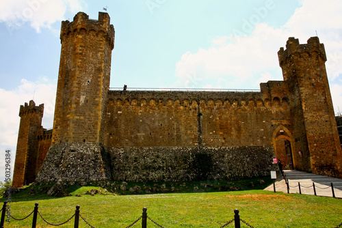 Montalcino,toscana, italia, borgo, medievale photo