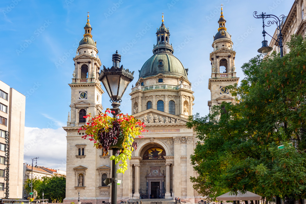 St. Stephen's basilica in Budapest, Hungary St. Stephen's basilica in Budapest, Hungary
