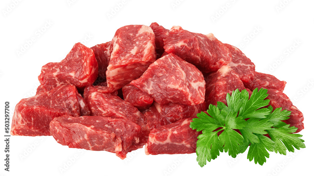 meat, beef, isolated on white background, clipping path, full depth of field meat, beef, isolated on white background, clipping path, full depth of field