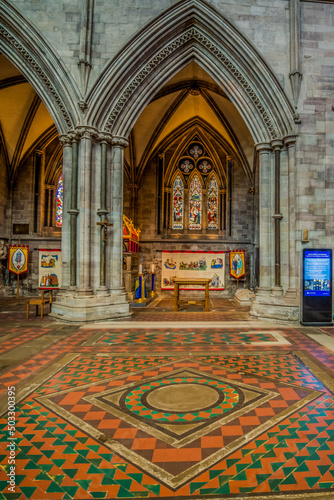 Hereford Cathedral Interior, England, UK