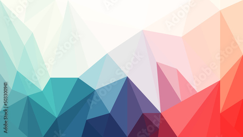 Colorful triangular abstract background. Vector illustration EPS 10.