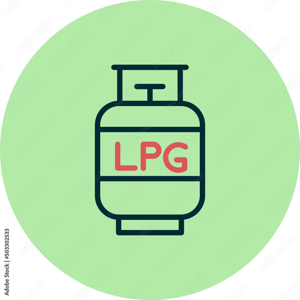 Gas Cylinder Icon