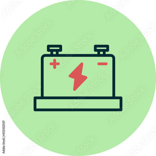 Car Battery Icon