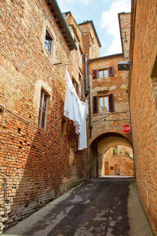 Fototapeta premium Certaldo, Toscana, Siena