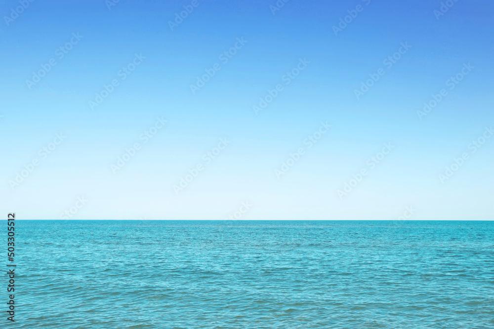 Beautiful view of sea on sunny day Beautiful view of sea on sunny day